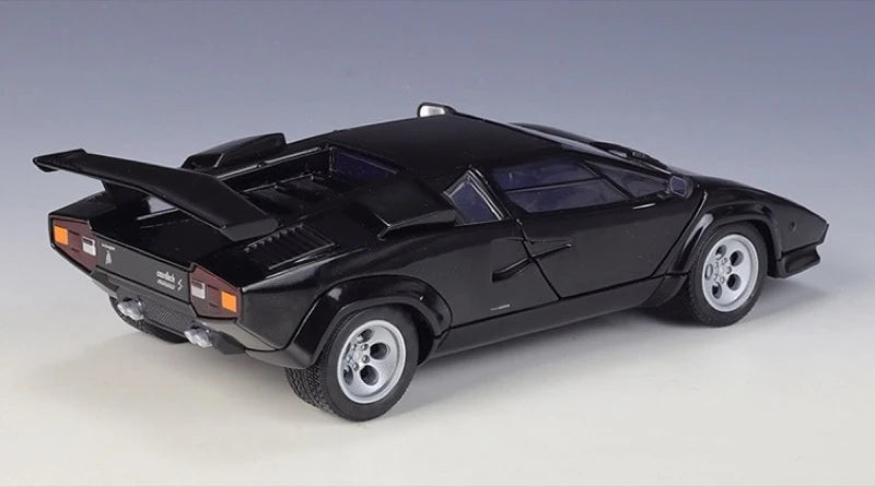 [Welly] 1:24 Lamborghini 1974 Countach LP 5000 QV Black Model Car Die-Cast