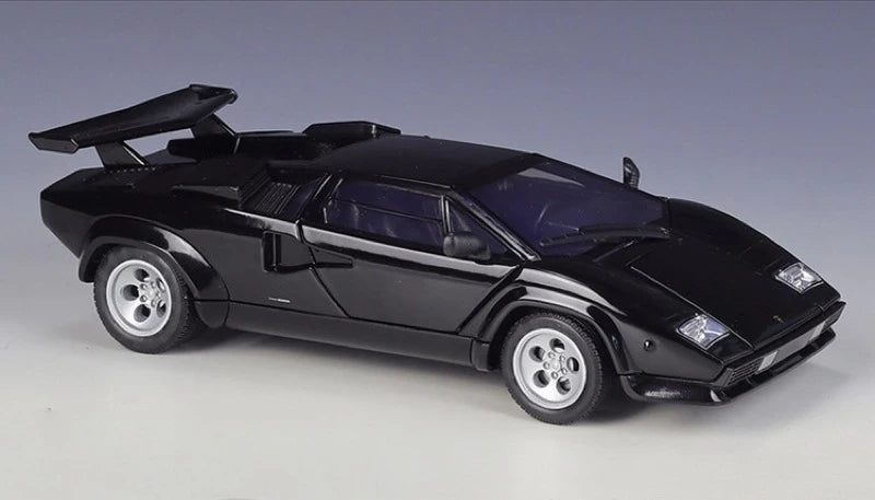 [Welly] 1:24 Lamborghini 1974 Countach LP 5000 QV Black Model Car Die-Cast