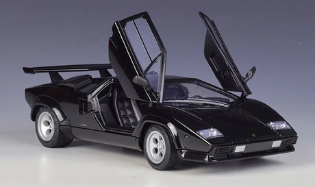 [Welly] 1:24 Lamborghini 1974 Countach LP 5000 QV zwart modelauto Die-Cast