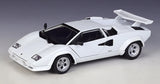 [Welly] 1:24 Lamborghini 1974 Countach LP 5000 QV White Model Car Die-Cast