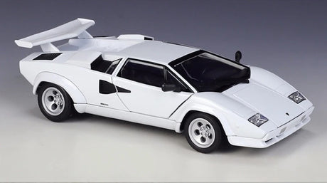 Welly Lamborghini 1974 Countach LP 5000 QV White 1:24 – model wyświetlacza odlewany z odlewu