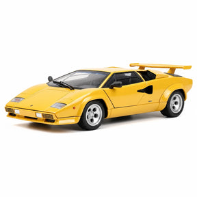 Welly Lamborghini 1974 Countach LP 5000 QV Yellow 1:24 – Diecast Display Model Die-Cast