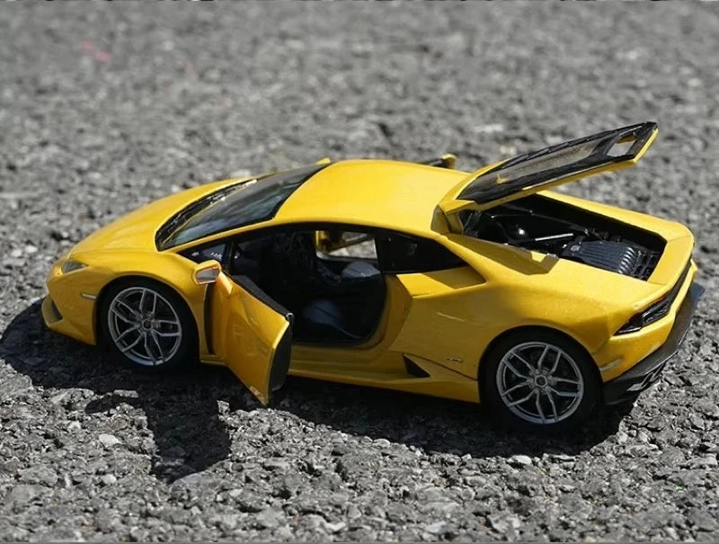 [Welly] 1:24 Lamborghini 2016 Huracan LP610-4 Yellow Model Car Die-Cast