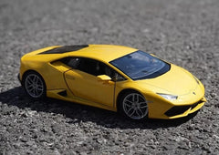[Welly] 1:24 Lamborghini 2016 Huracan LP610-4 Yellow Model Car Die-Cast