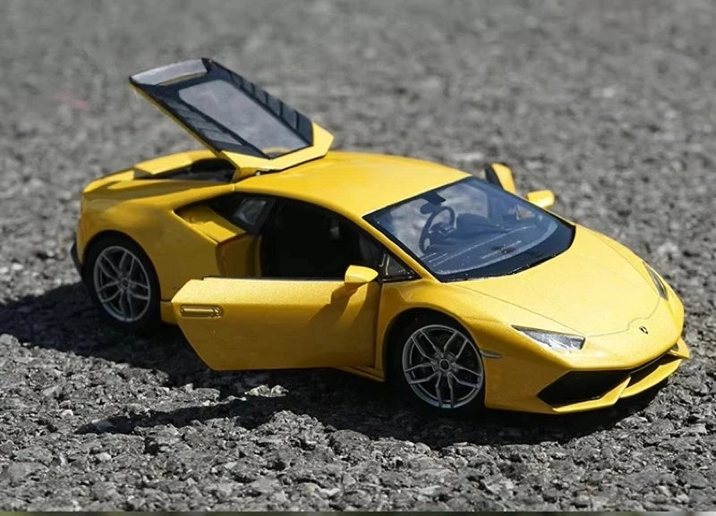 [Welly] 1:24 Lamborghini 2016 Huracan LP610-4 Yellow Model Car Die-Cast