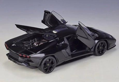[Welly] 1:24 Lamborghini 2022 Countach LPI800-4 Black Model Car Die-Cast