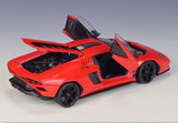 [Welly] 1:24 Lamborghini 2022 Countach LPI800-4 Red Model Car Die-Cast