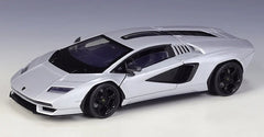 [Welly] 1:24 Lamborghini 2022 Countach LPI800-4 Silver Model Car Die-Cast