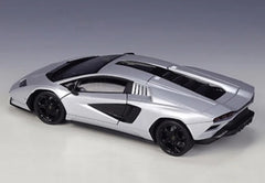[Welly] 1:24 Lamborghini 2022 Countach LPI800-4 Silver Model Car Die-Cast
