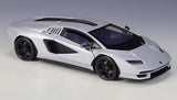 [Welly] 1:24 Lamborghini 2022 Countach LPI800-4 Silver Model Car Die-Cast