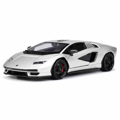 Welly Lamborghini 2022 Countach LPI800-4 Silver 1:24 – model wyświetlacza odlewany z odlewu