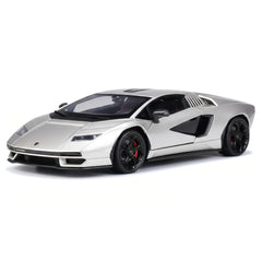 [Welly] 1:24 Lamborghini 2022 Countach LPI800-4 Silver Model Car Die-Cast