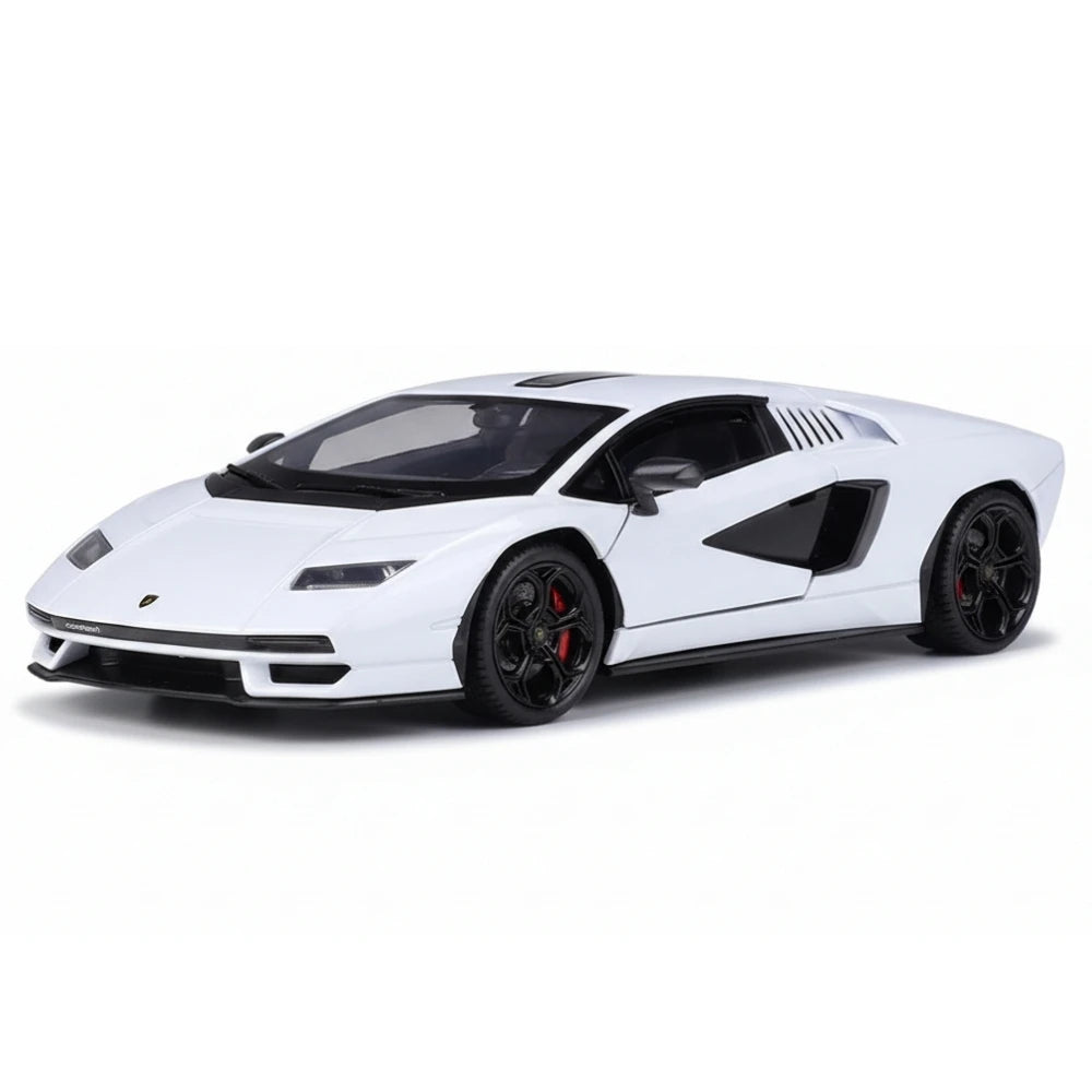[Welly] 1:24 Lamborghini 2022 Countach LPI800-4 White Model Car Die-Cast