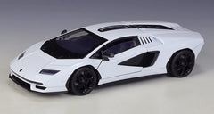 [Welly] 1:24 Lamborghini 2022 Countach LPI800-4 White Model Car Die-Cast