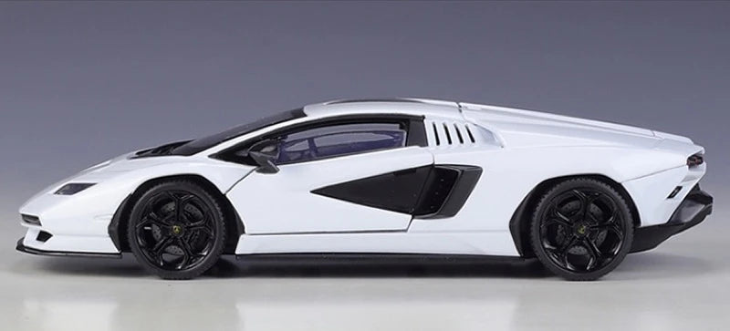 [Welly] 1:24 Lamborghini 2022 Countach LPI800-4 White Model Car Die-Cast
