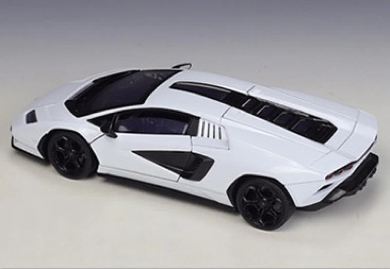 [Welly] 1:24 Lamborghini 2022 Countach LPI800-4 White Model Car Die-Cast