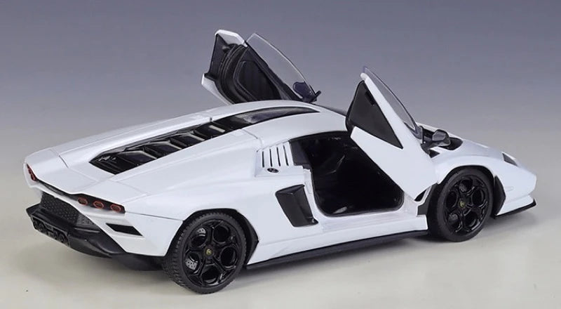 [Welly] 1:24 Lamborghini 2022 Countach LPI800-4 White Model Car Die-Cast