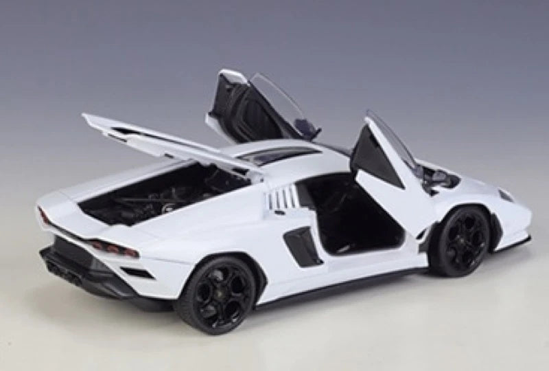 [Welly] 1:24 Lamborghini 2022 Countach LPI800-4 White Model Car Die-Cast