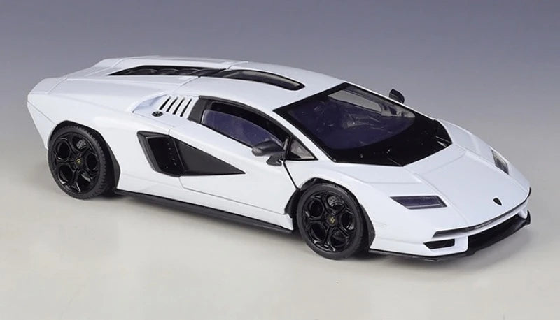 [Welly] 1:24 Lamborghini 2022 Countach LPI800-4 White Model Car Die-Cast