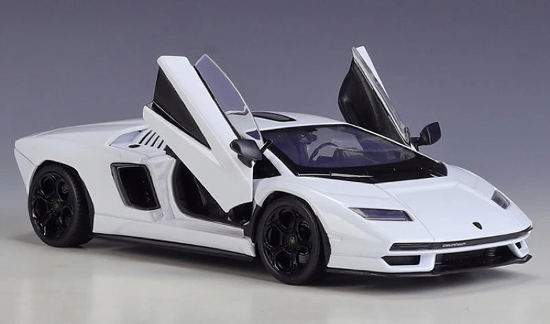 [Welly] 1:24 Lamborghini 2022 Countach LPI800-4 White Model Car Die-Cast