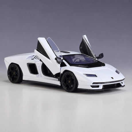 Welly Lamborghini 2022 Countach LPI800-4 White 1:24 – model wyświetlacza odlewany z metalu