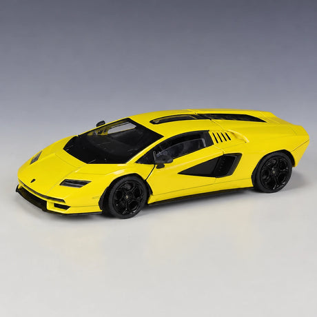 Welly Lamborghini 2022 Countach LPI800-4 Yellow 1:24 – model wyświetlacza odlewany z metalu