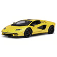 [Welly] 1:24 Lamborghini 2022 Countach LPI800-4 gul modellbil Die-Cast