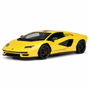 Welly Lamborghini 2022 Countach LPI800-4 żółty 1:24 – model samochodu z metalu odlewanego do ekspozycji