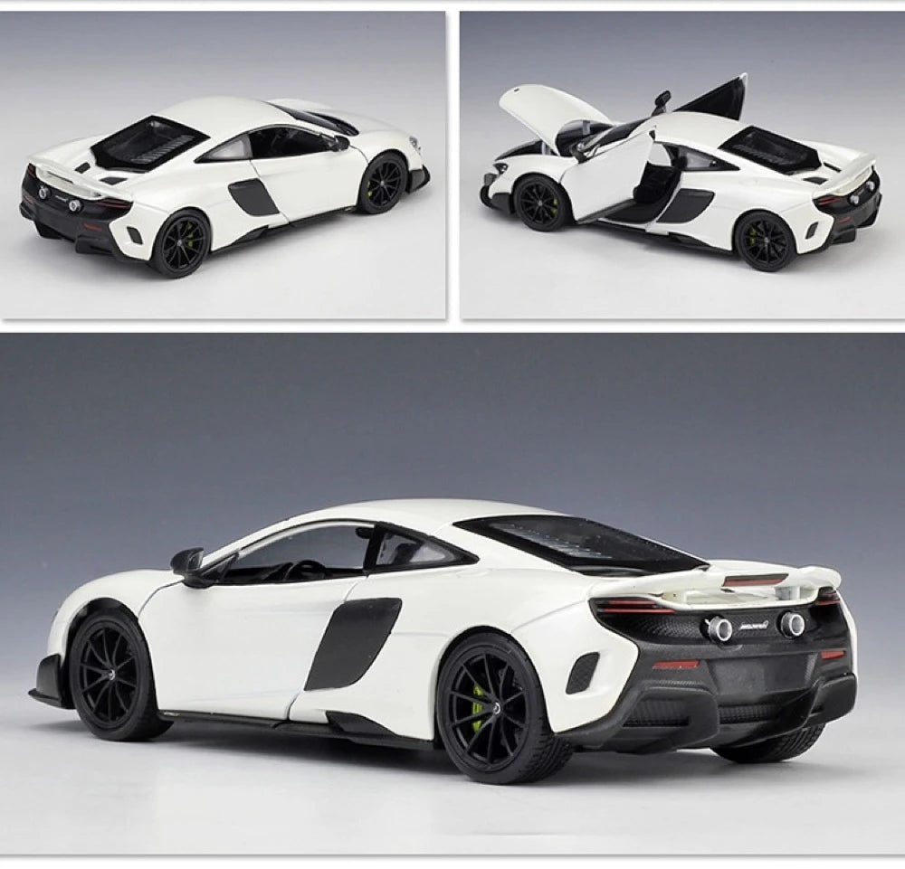 [Welly] 1:24 McLaren 2015 675LT Green Model Car Die-Cast