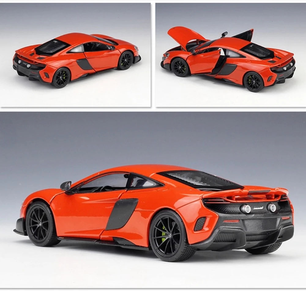 [Welly] 1:24 McLaren 2015 675LT vert voiture miniature Die-Cast