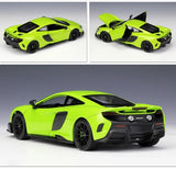 [Welly] 1:24 McLaren 2015 675LT Green Model Car Die-Cast