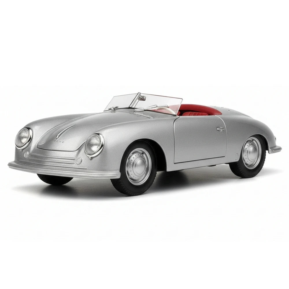 [Welly] 1:24 Porsche 1948 356 No.1 Roadster Silver Model Car Die-Cast