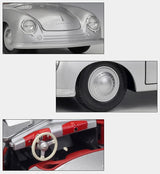 [Welly] 1:24 Porsche 1948 356 No.1 Roadster silver modellbil Die-Cast