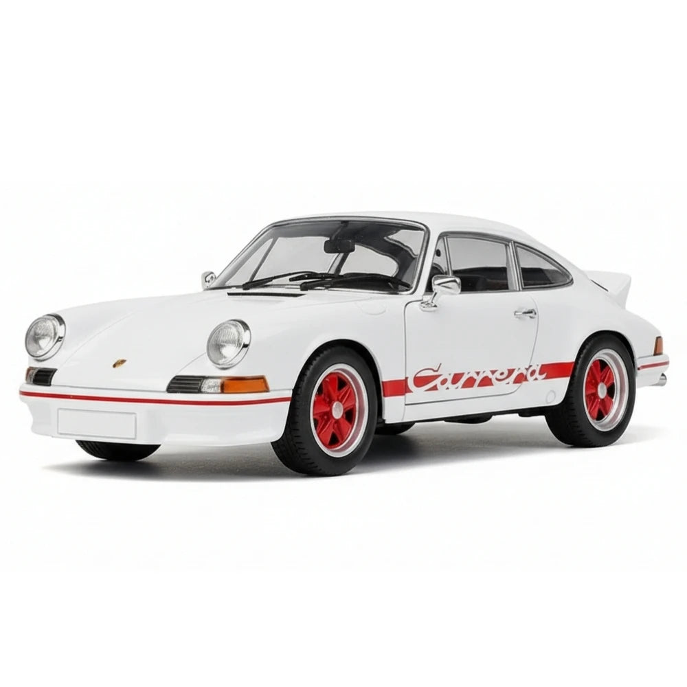 [Welly] 1:24 Porsche 1973 911 Carrera RS White Model Car Die-Cast