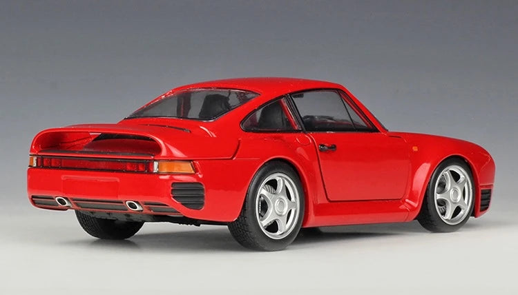 [Welly] 1:24 Porsche 1986 959 Red Model Car Die-Cast