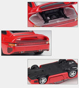 [Welly] 1:24 Porsche 1986 959 レッド モデルカー Die-Cast