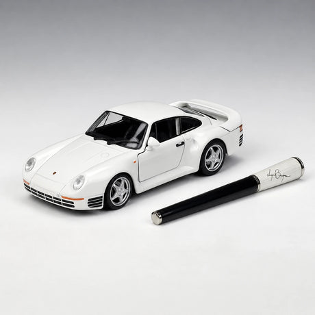 Welly Porsche 1986 959 White 1:24 – model wyświetlacza odlewany z odlewu