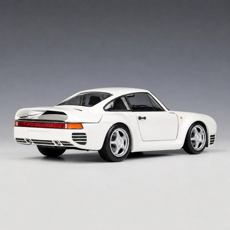 Welly Porsche 1986 959 White 1:24 – model wyświetlacza odlewany z odlewu