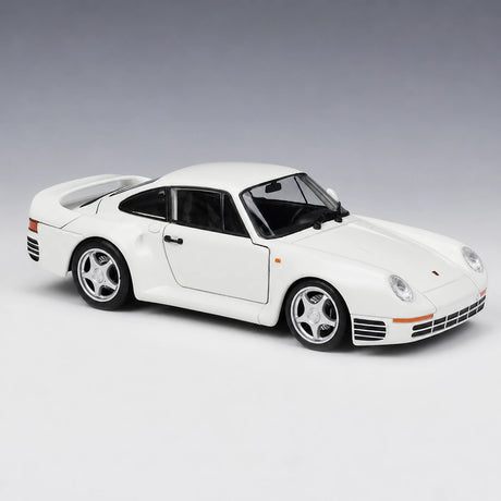 Welly Porsche 1986 959 White 1:24 – model wyświetlacza odlewany z odlewu