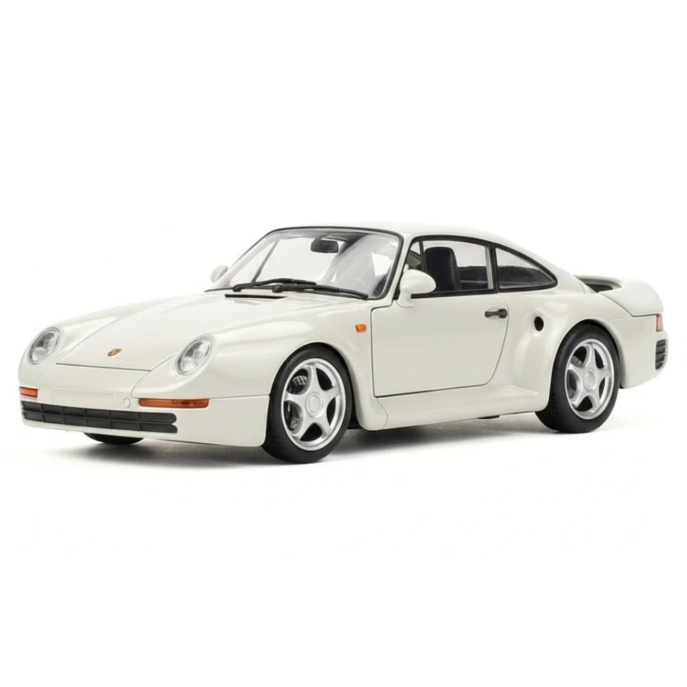 [Welly] 1:24 Porsche 1986 959 White Model Car Die-Cast