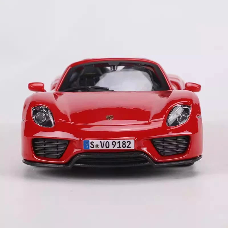 [Welly] 1:24 Porsche 2013 918 Spyder rosso modellino di auto Die-Cast
