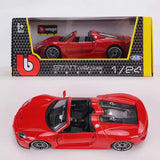 [Welly] 1:24 Porsche 2013 918 Spyder Red Model Car Die-Cast