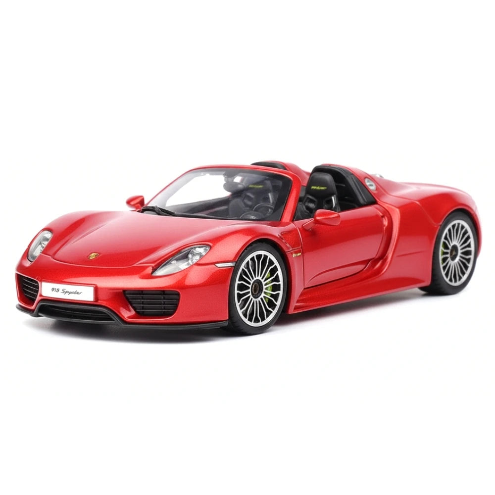 [Welly] 1:24 Porsche 2013 918 Spyder rosso modellino di auto Die-Cast