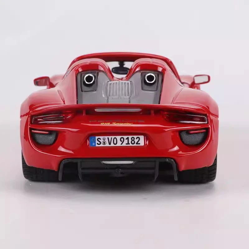 [Welly] 1:24 Porsche 2013 918 Spyder rosso modellino di auto Die-Cast