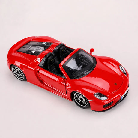 Welly Porsche 2013 918 Spyder Red 1:24 – model wyświetlacza odlewany z metalu