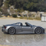 [Welly] 1:24 Porsche 2013 918 Spyder Silver Model Car Die-Cast