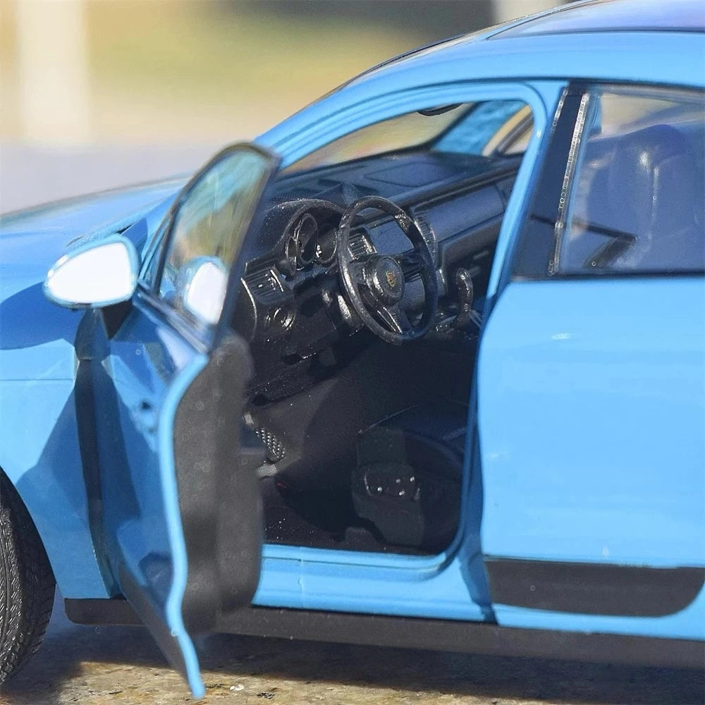 [Welly] 1:24 Porsche 2016 Macan Turbo Blue Model Car Die-Cast