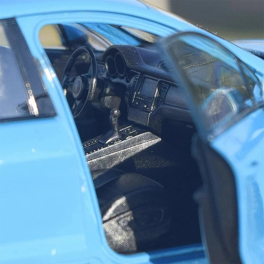 [Welly] 1:24 Porsche 2016 Macan Turbo Blue Model Car Die-Cast