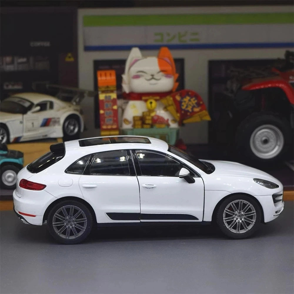 [Welly] 1:24 Porsche 2016 Macan Turbo White Model Car Die-Cast