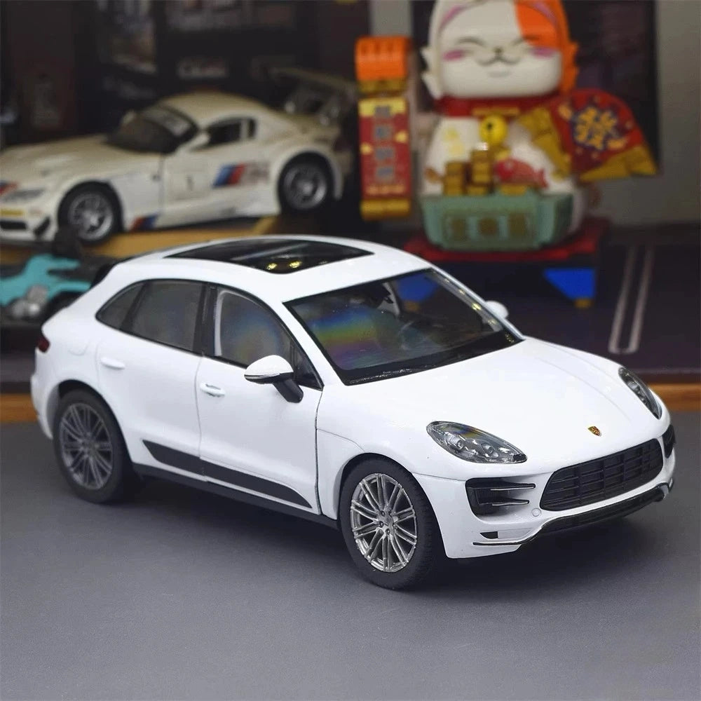 [Welly] 1:24 Porsche 2016 Macan Turbo White Model Car Die-Cast